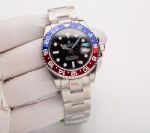 ROLEX GMT  904L Steel 8215 Movement 40mm Original Watch